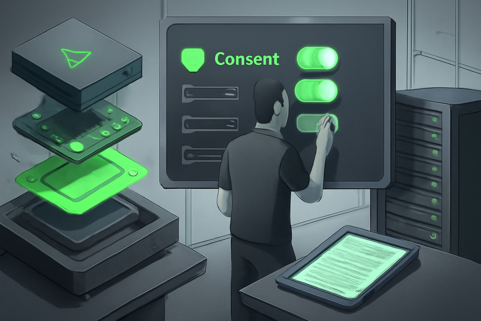 Configuração de Consentimento e Gravação para Atendimentos Remotos